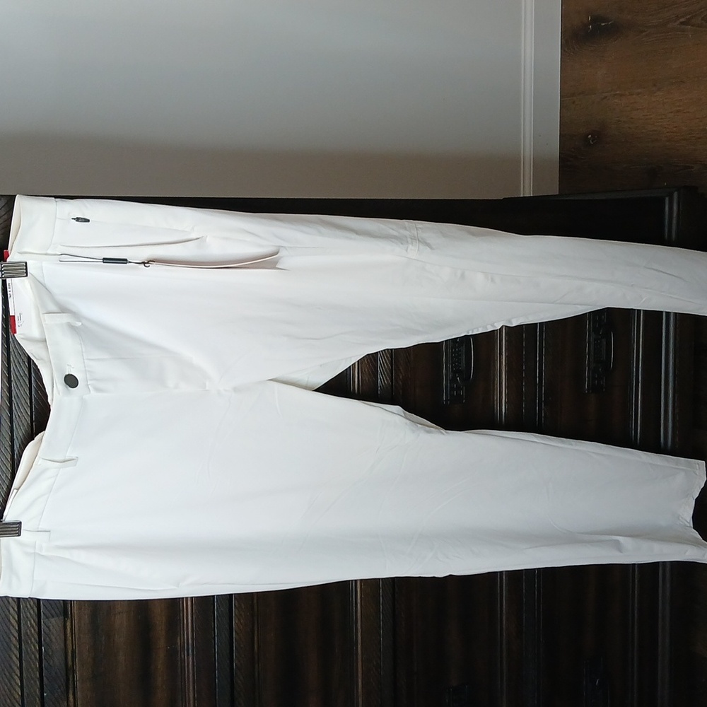 Calvin Klein Men's White Pants